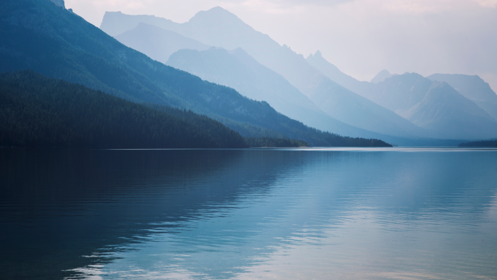 Peaceful Mountain Scene